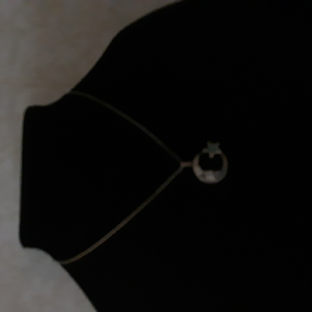 Moon and star necklace